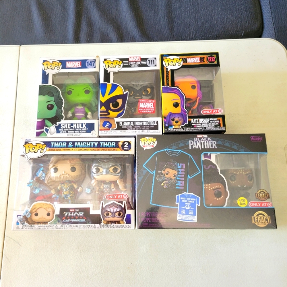 Funko pops marvel